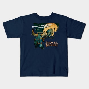 Shovel Knight: Shovel Justice Kids T-Shirt